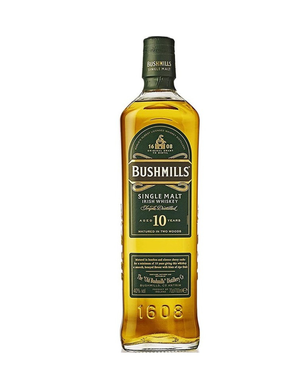 Whisky Bushmills Single Malt 10 anos